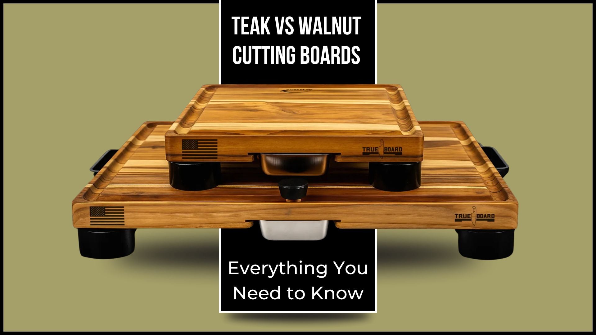 Teak vs Walnut Cutting Board: Full Comparison Guide