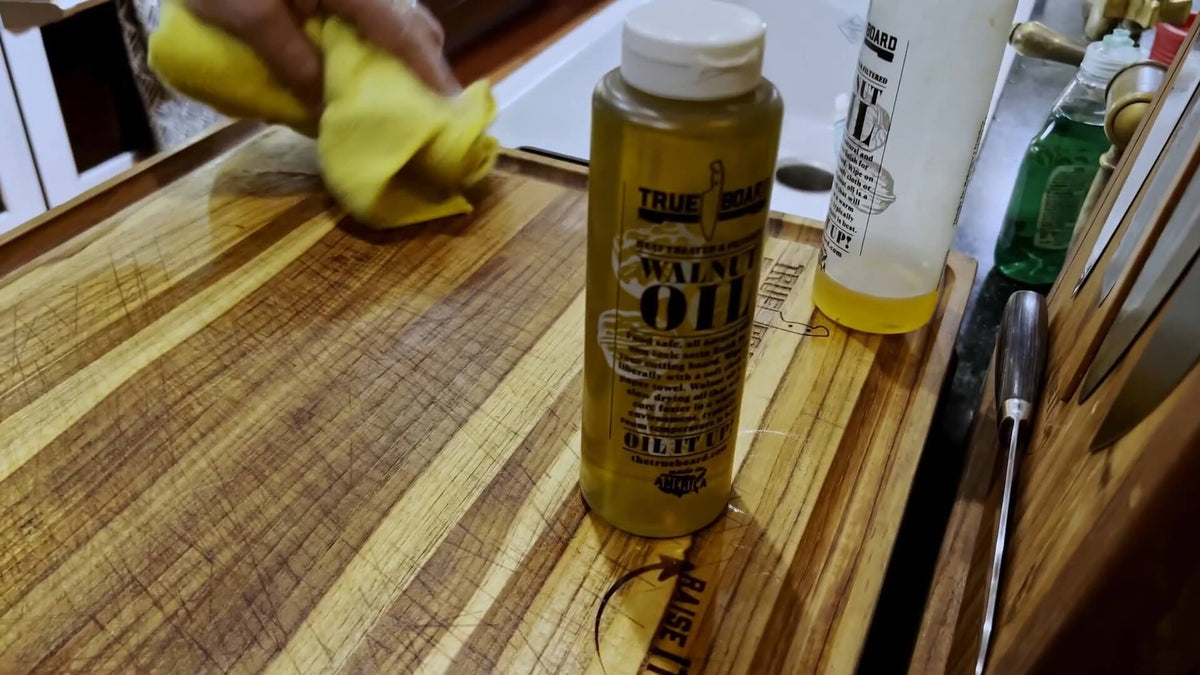 How to Oil a Teak Cutting Board