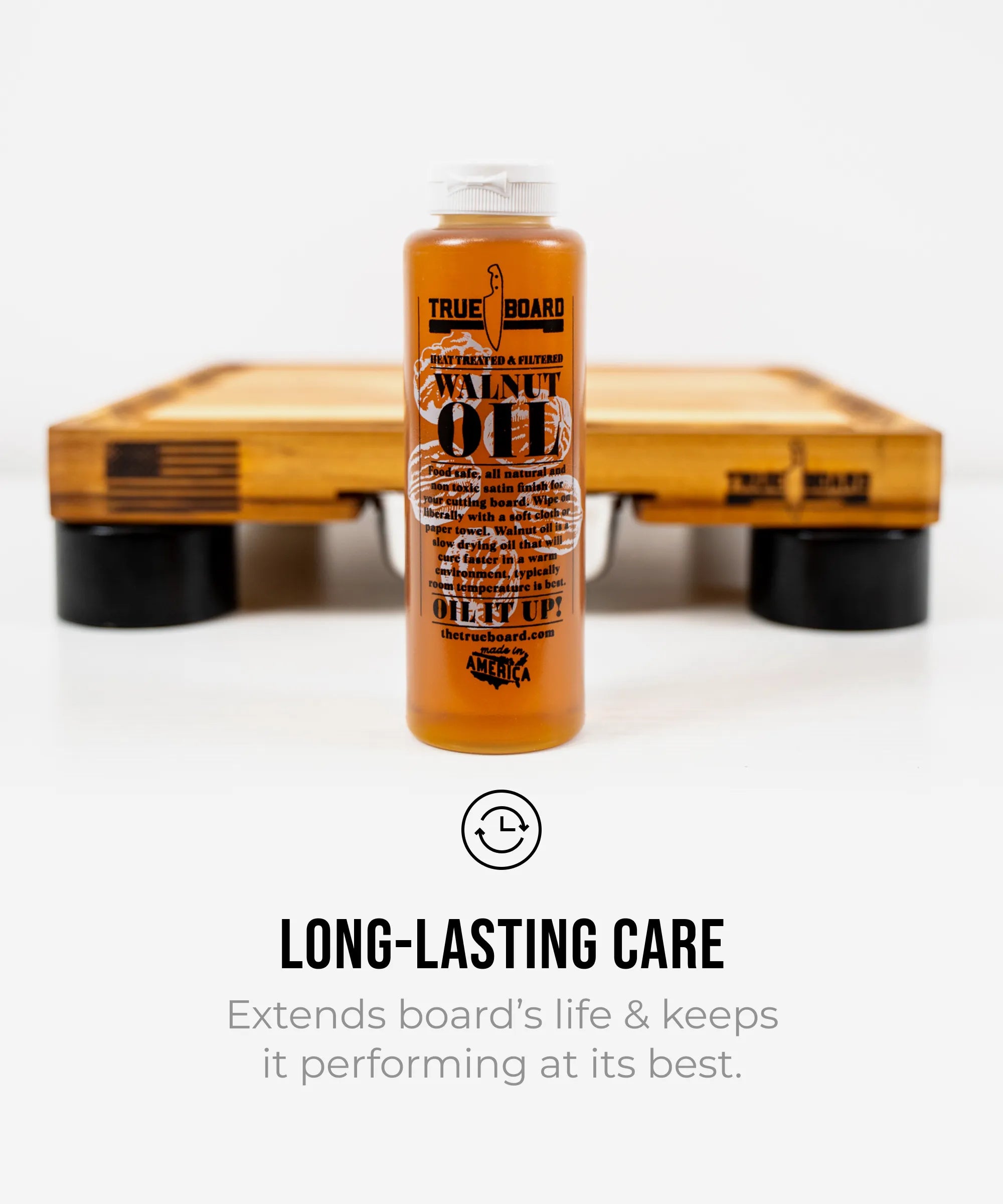 Premium Walnut Cutting Board Oil – 12 oz